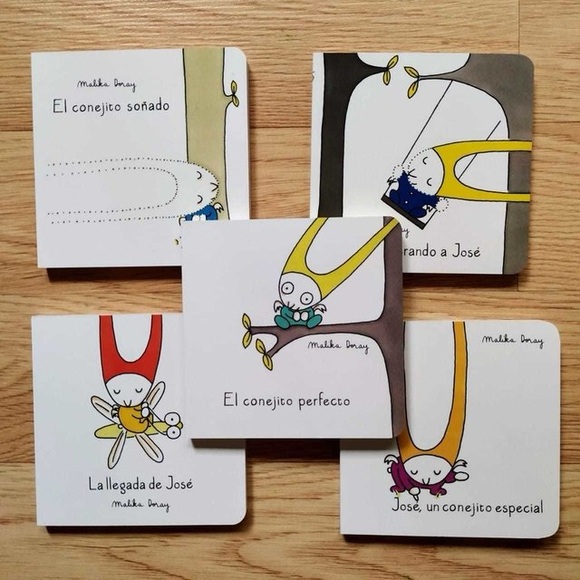 NWOT EL CONEJITO SOÑADO - 5 historias de José Malika Doray/5x Spanish Board Book - Picture 1 of 2